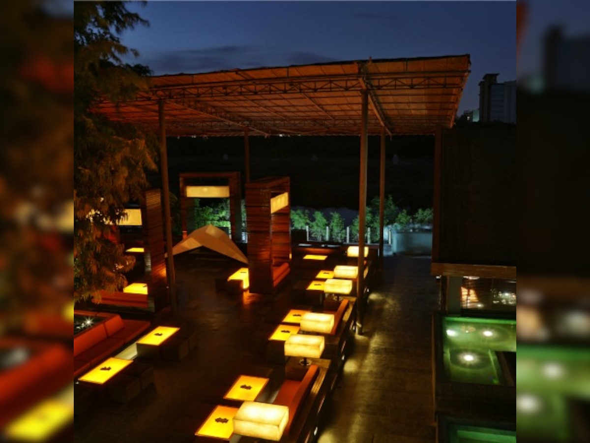 Dining by the river in Pune