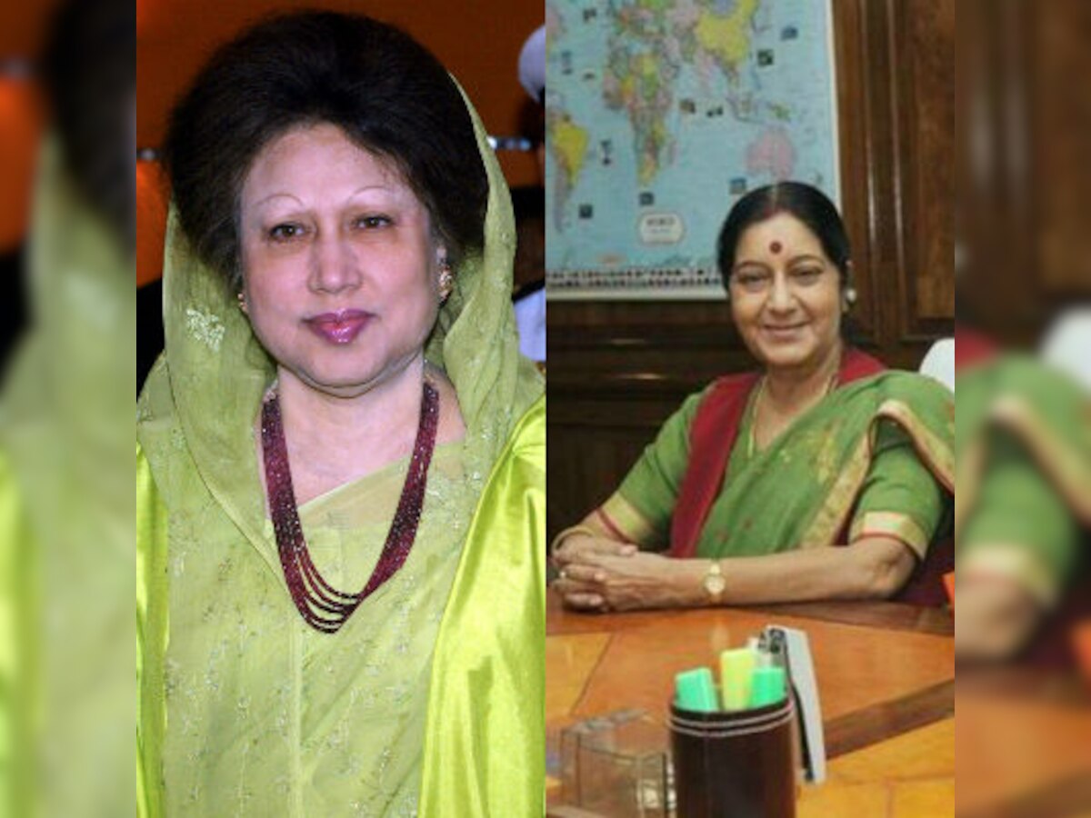Saree diplomacy features Sushma Swaraj's Bangladesh visit