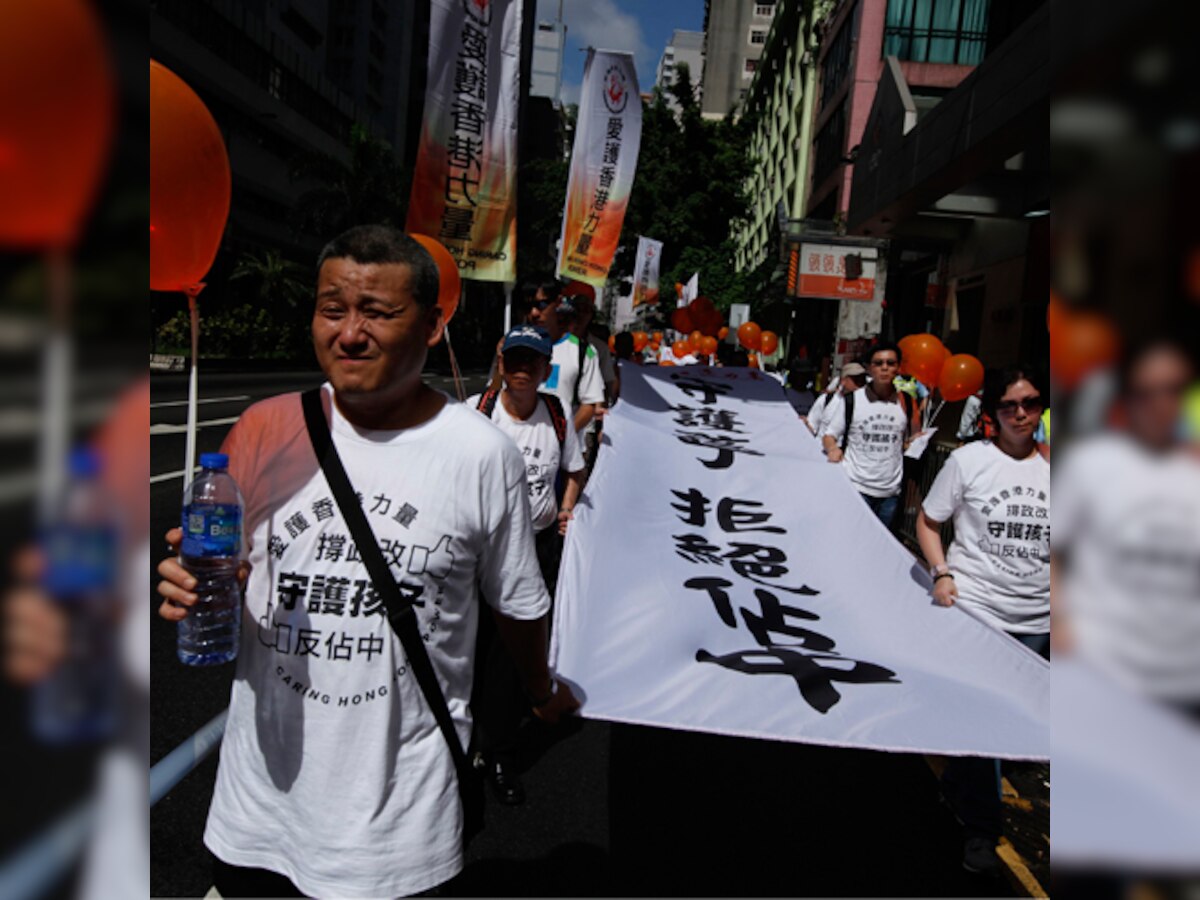 More than 780,000 vote on last day of Hong Kong's unofficial democracy poll in defiance of China