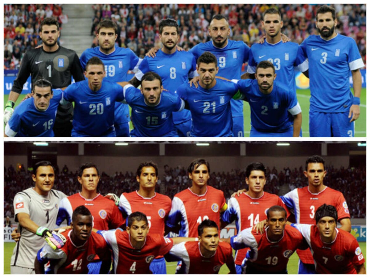 FIFA World Cup 2014 Match Preview: Greece v/s Costa Rica