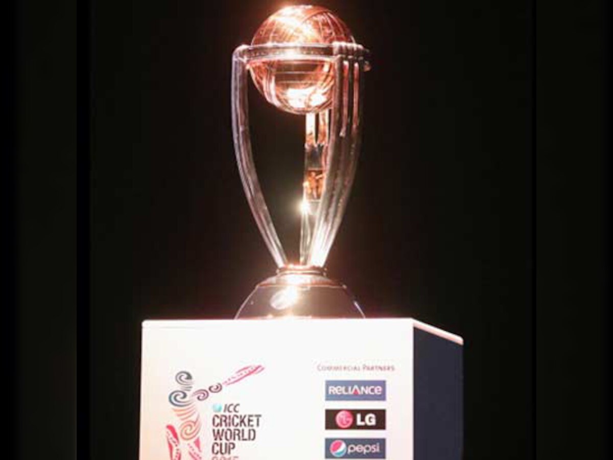 2015 ICC Cricket World Cup trophy to visit participating countries