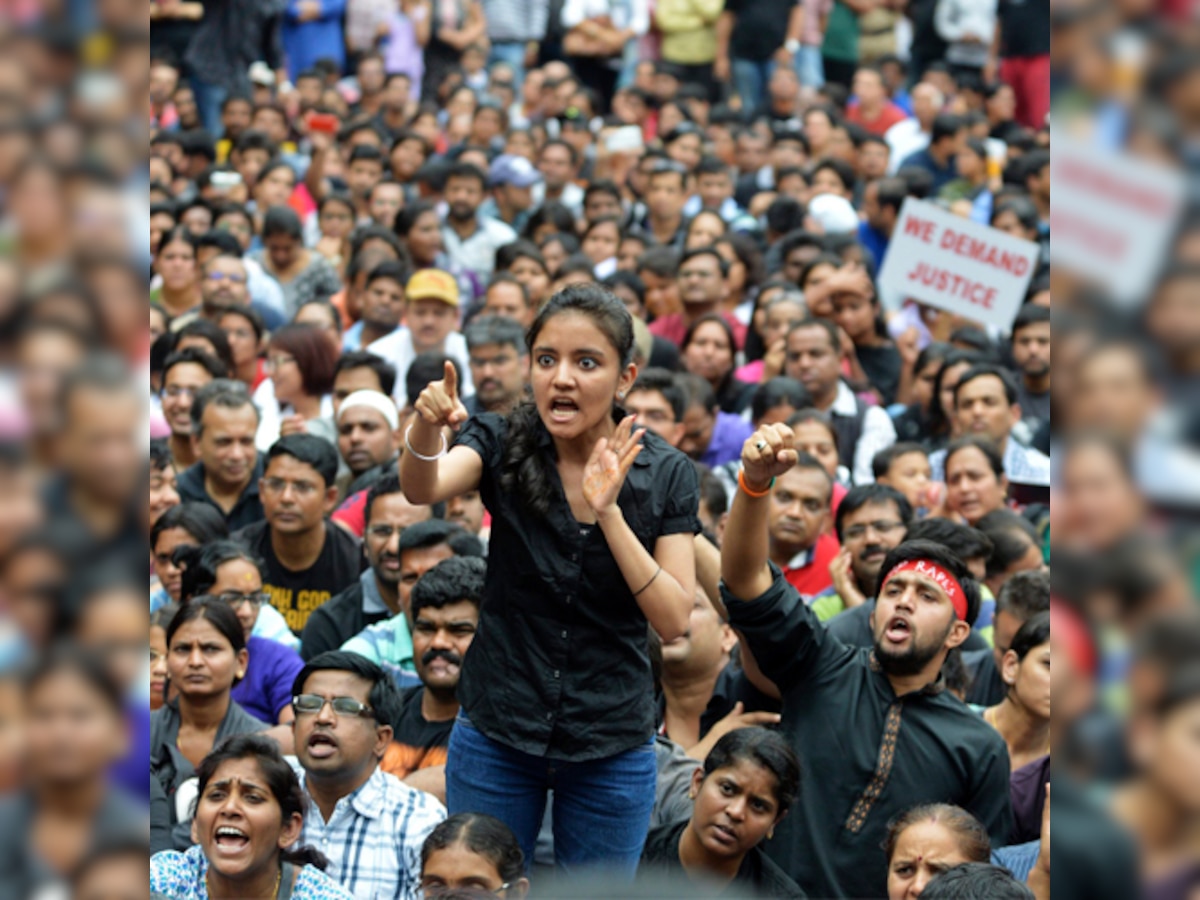 BJP takes to the streets of Bangalore in protest of sexual abuse case