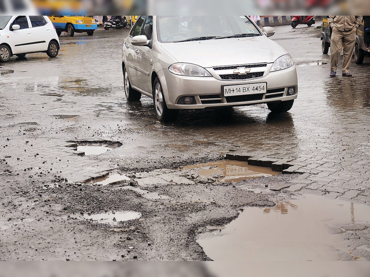  Roads in Pune Cantonment area are in no better shape