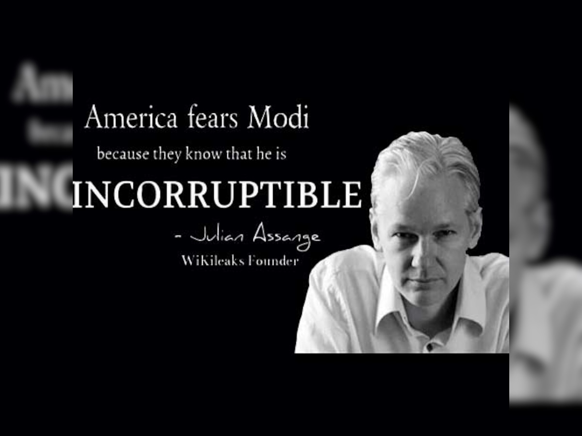 How Wikileaks dammed the Narendra Modi wave