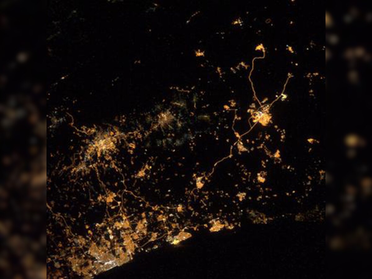 German astronaut tweets rapid fire photos of Gaza & Israel from International Space Station