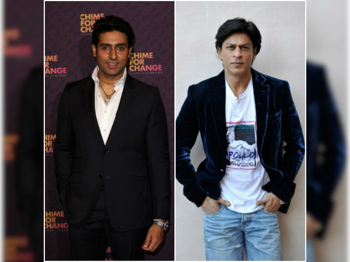 Shah Rukh should play Dhyan Chand on screen, says Abhishek Bachchan