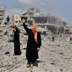 Gaza fighting abates as diplomatic tension flares