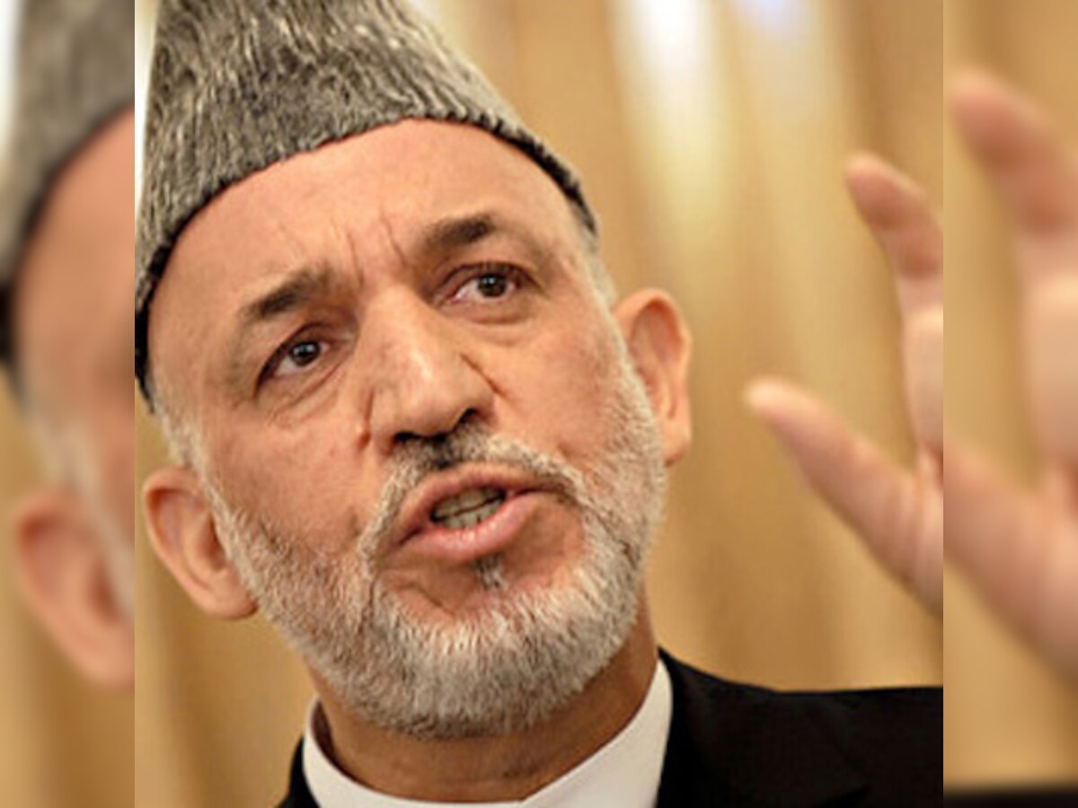 End violence and restrict foreign terrorists: Hamid Karzai to Taliban