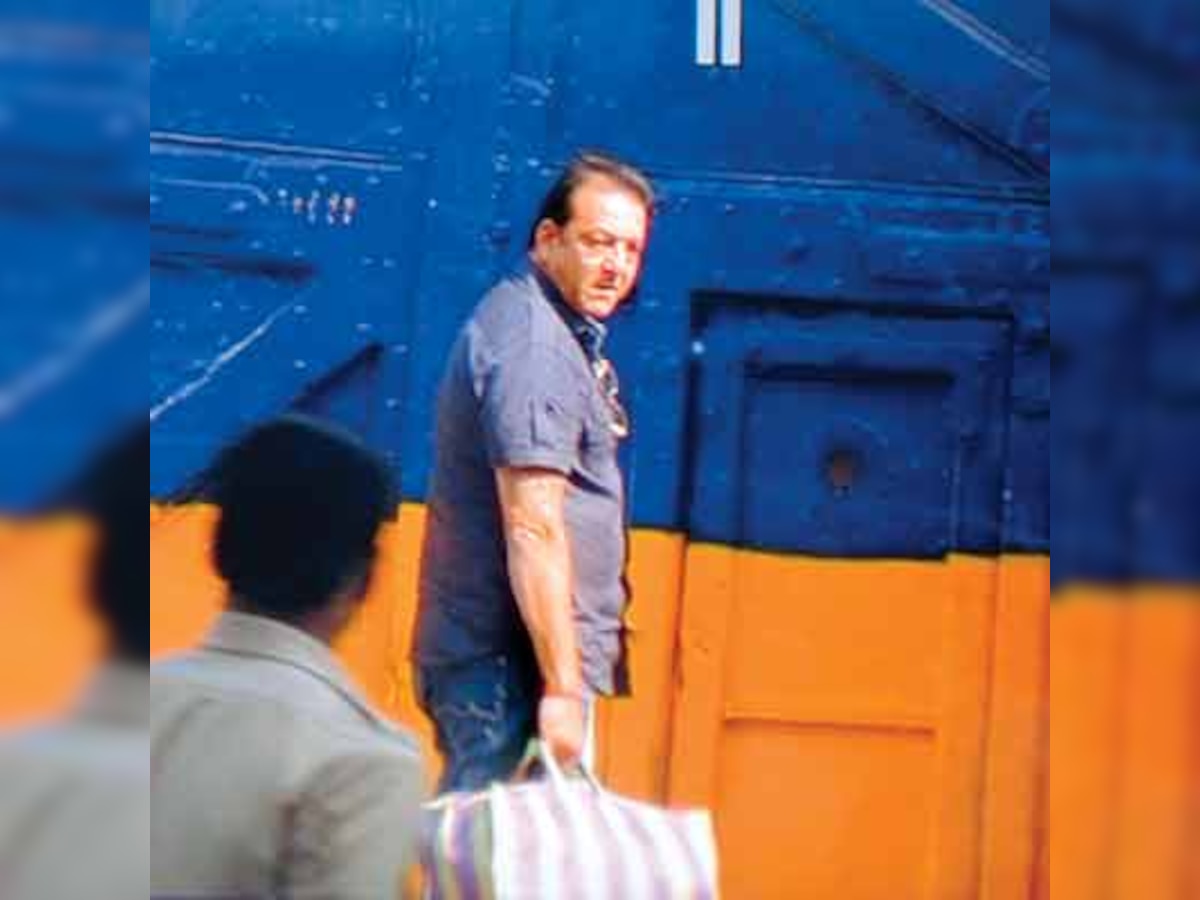 Sanjay Dutt 55th Birthday in jail