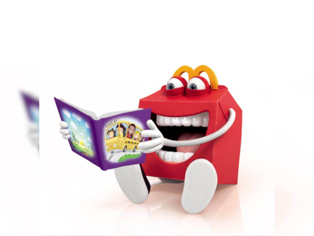 McDonalds announces that 'Happy Meals' will now be accompanied by books, not toys