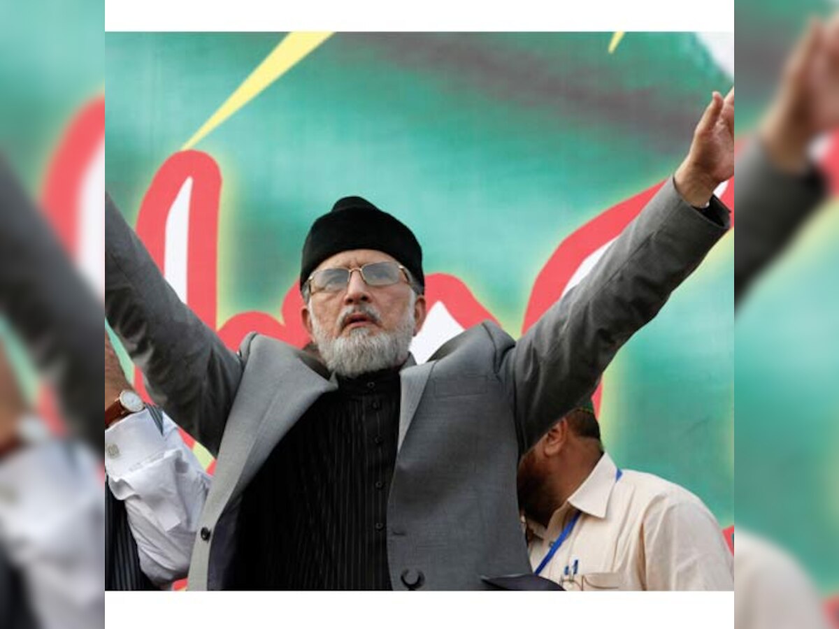 Dissident Pakistani cleric Tahir ul-Qadri to join opposition demonstration