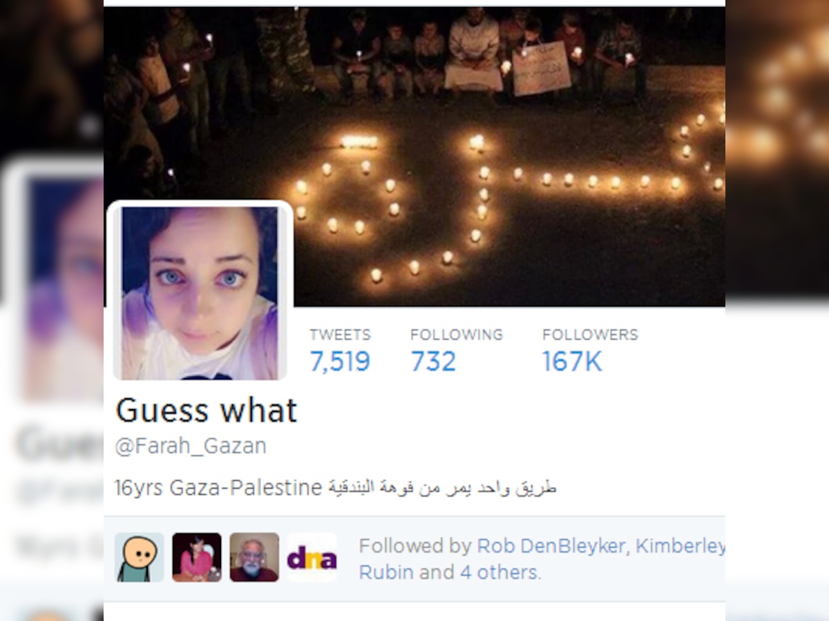 Images from the war-zone: 16-year-old girl live tweets Israel-Palestine conflict