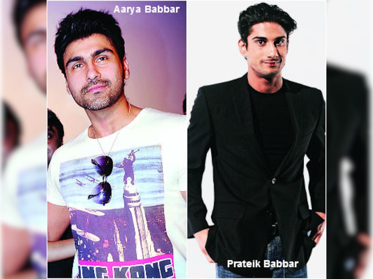 Raj Babbar to produce film for sons Aarya Babbar, Prateik Babbar