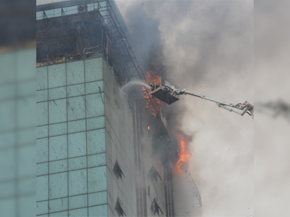 Fire in Kolkata's Chatterjee International building brought under control; four trapped rescued and taken to hospital