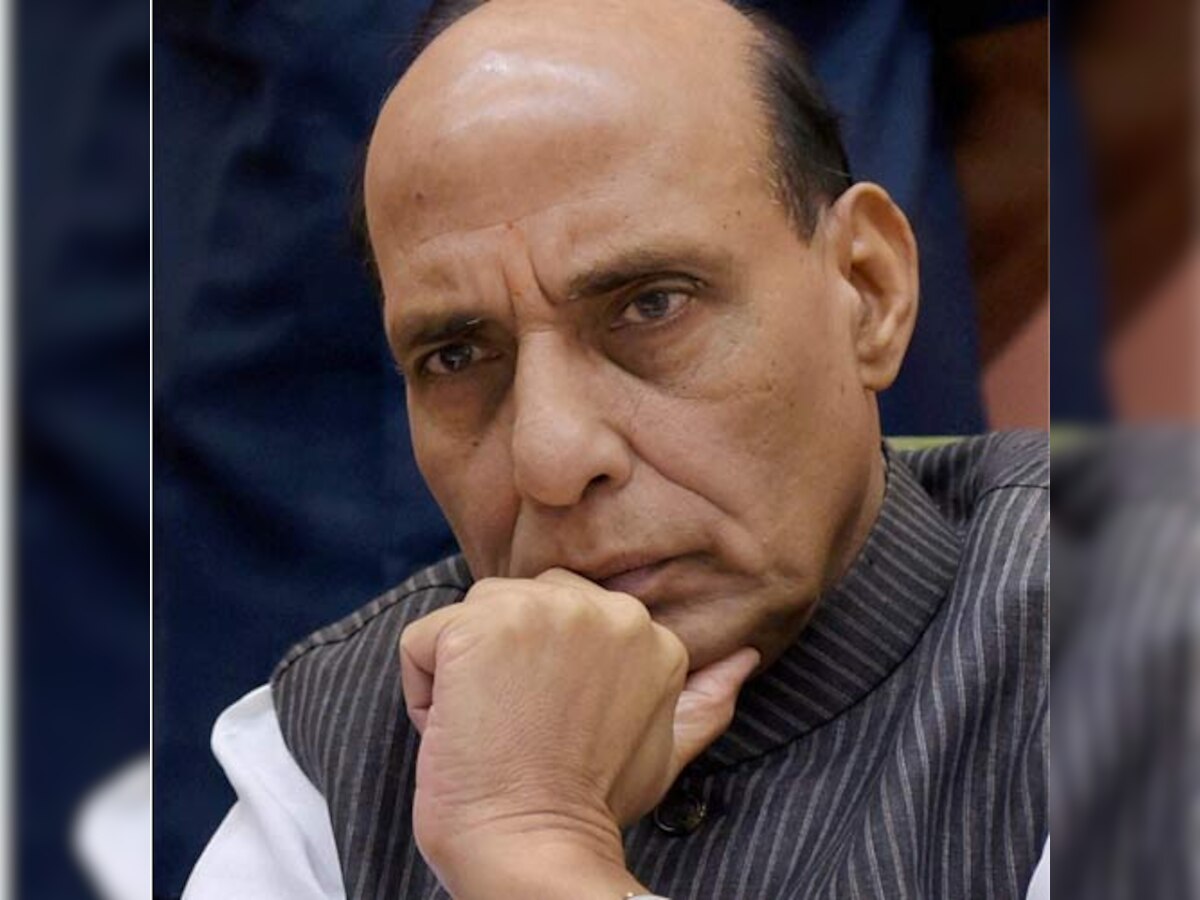 Rajnath Singh reaches Srinagar to visit flood-hit areas