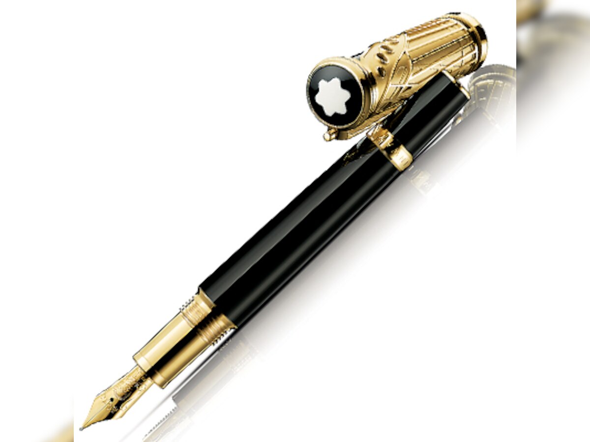 Elvis Presley Las Vegas Ballpoint Pen - Gold & Resin