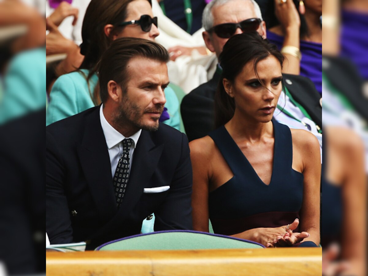 David Beckham says he can't compete with wife Victoria over fashion