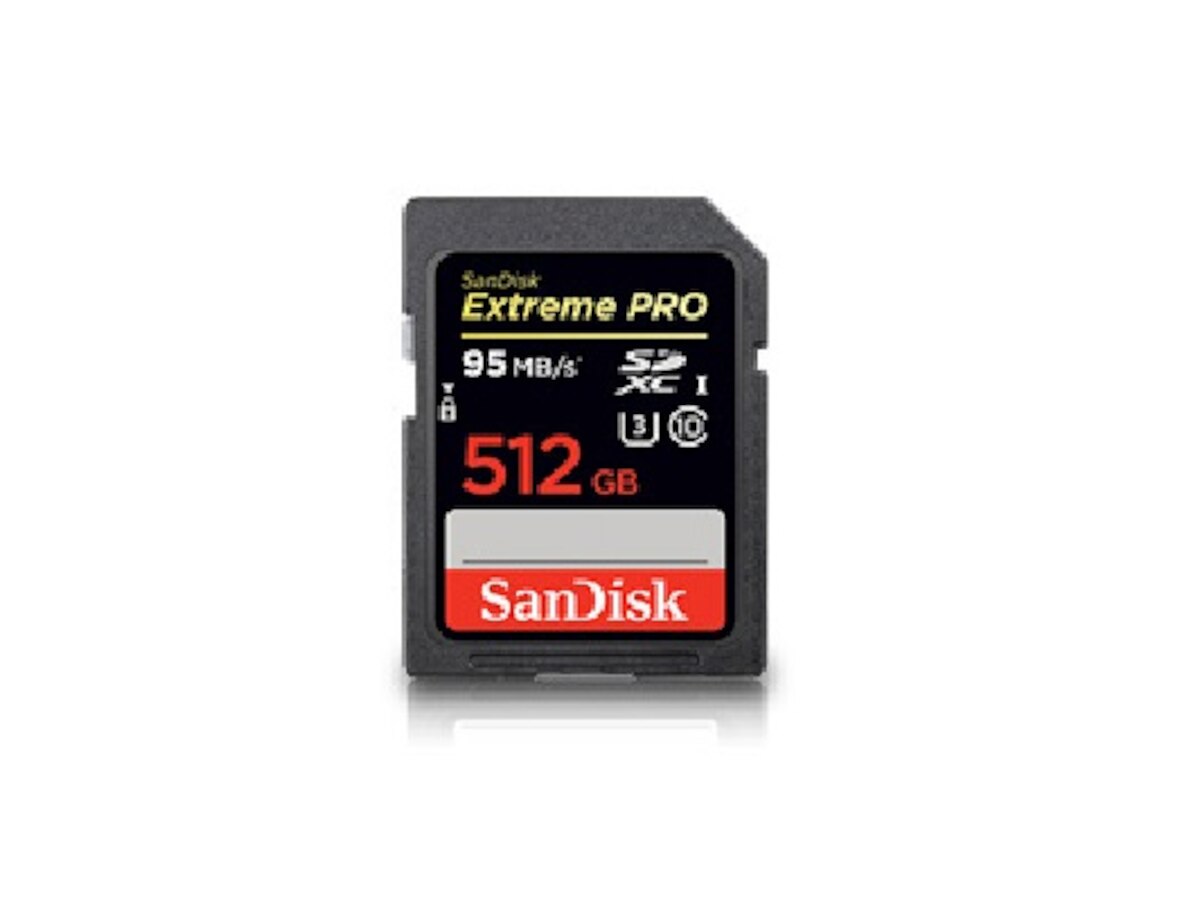 Sandisk launches world's highest capacity SD card of 512 GB