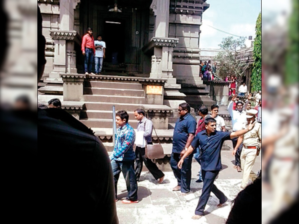 PK's shooting interrupted in Nashik