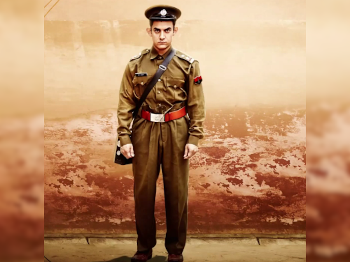 Third 'PK' poster revealed: Aamir Khan dresses up as cop, introduces Sanjay Dutt's character