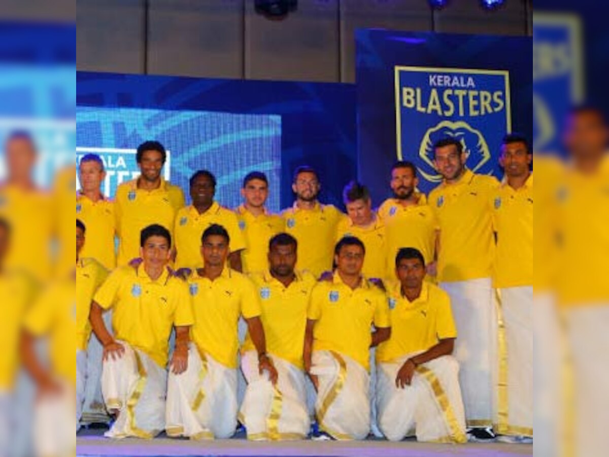 Sachin Tendulkar’s ISL franchise Kerala Blasters unveils team logo
