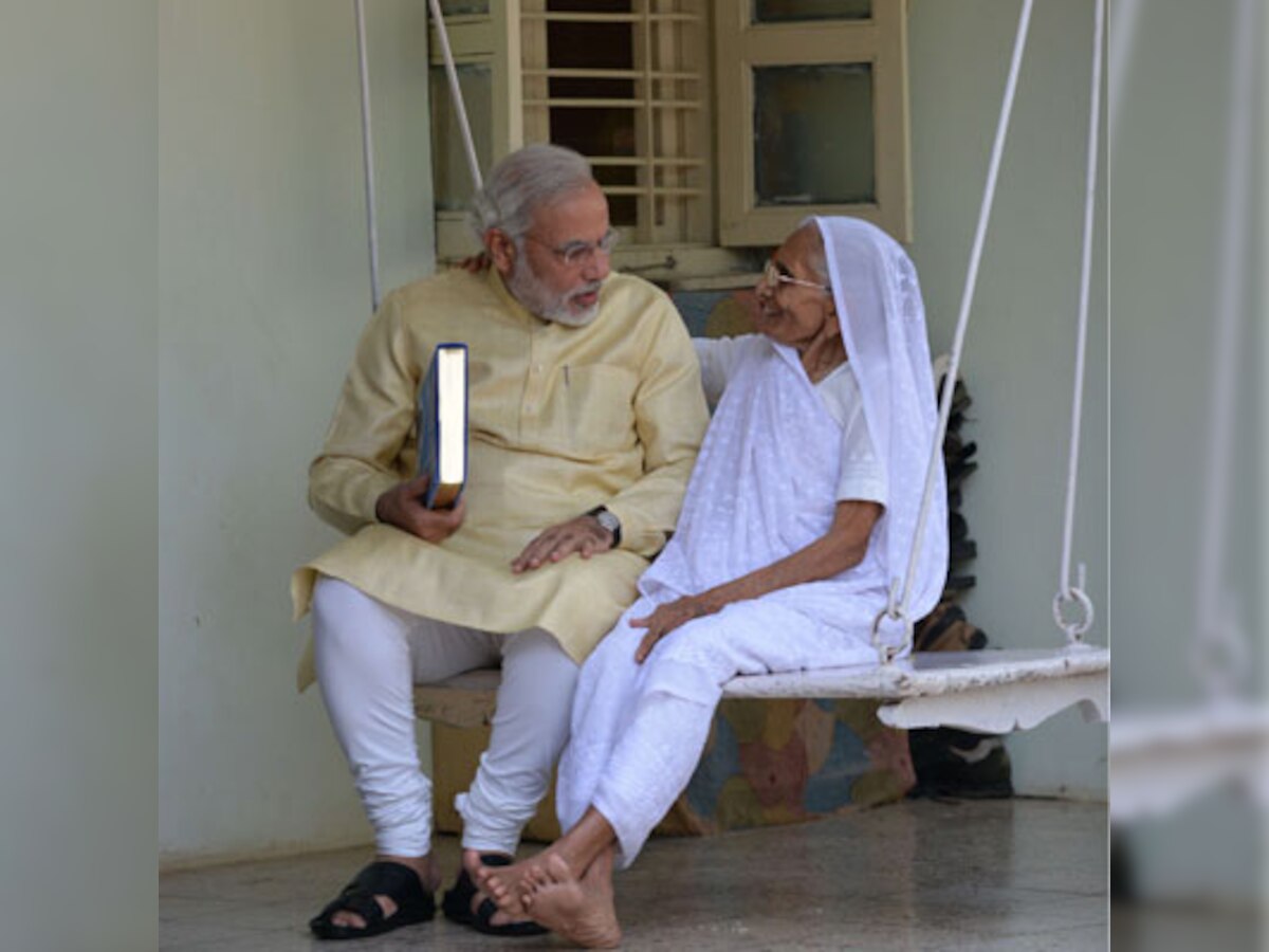 Narendra Modi turns 64; meets mother to seek blessings