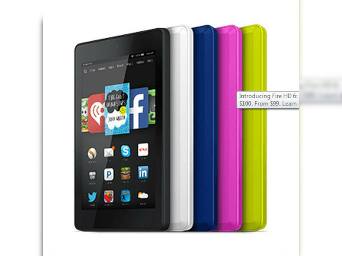 Amazon unveils new range of tablets, e-readers; thinnest e-reader Kindle Voyage priced at $199