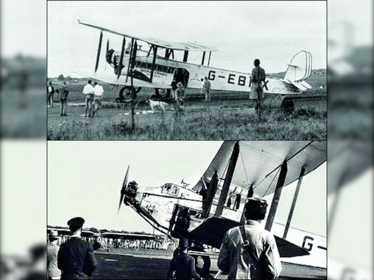 When the first British Airways flight landed in India