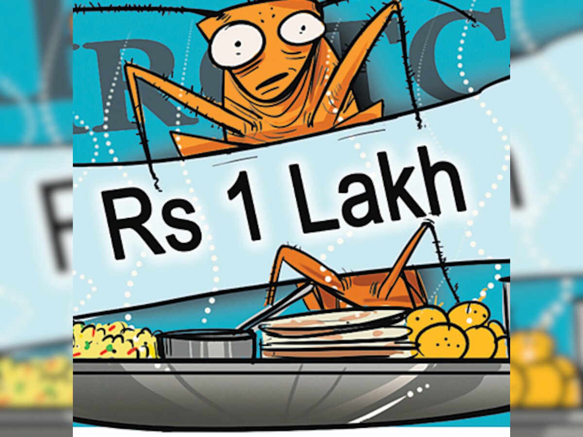 dna impact: Railway Ministery fines 'cockroach soup' caterer Rs1 lakh