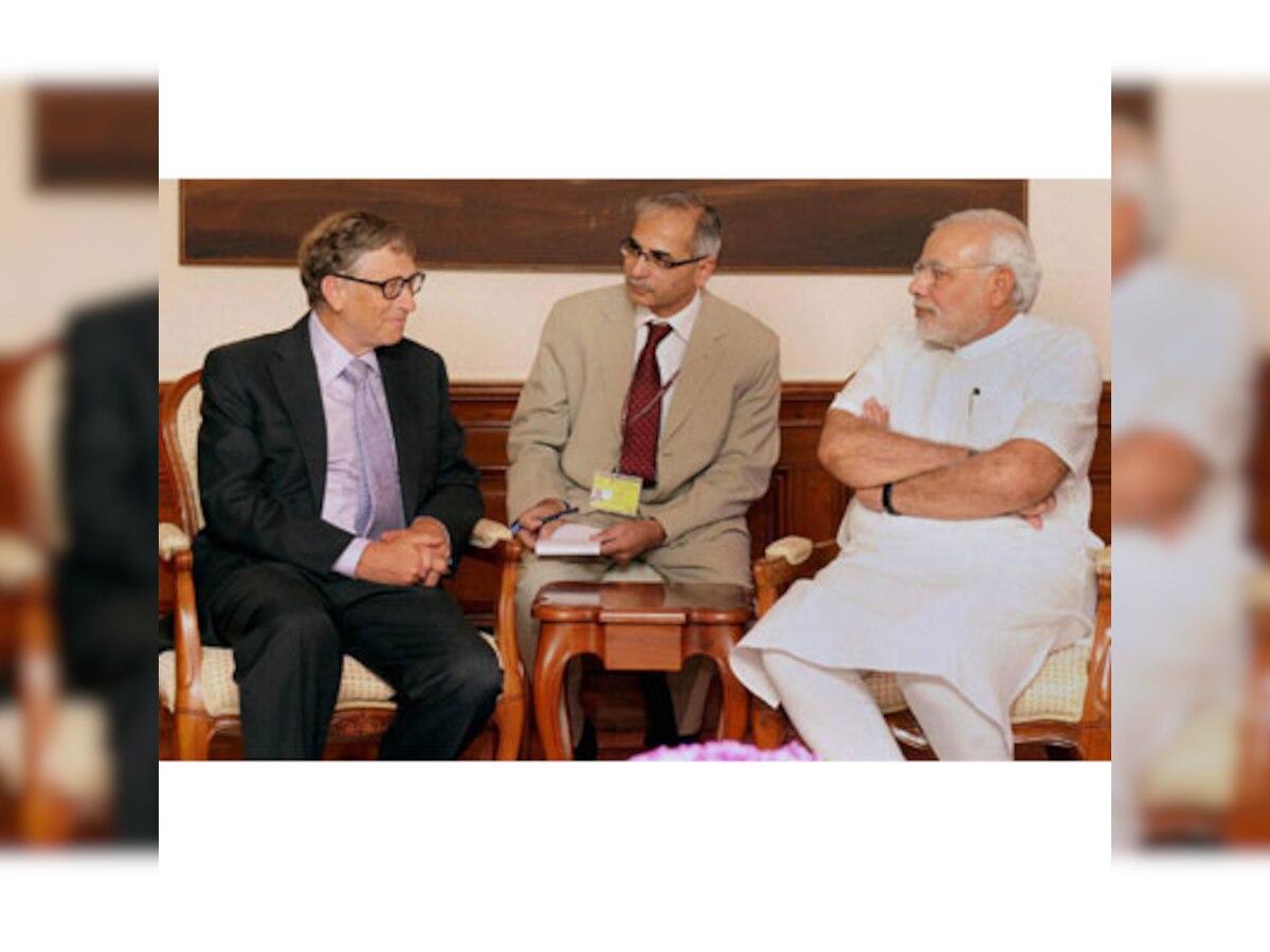 Bill Gates meets PM Narendra Modi, lauds focus on sanitation and banking for poor