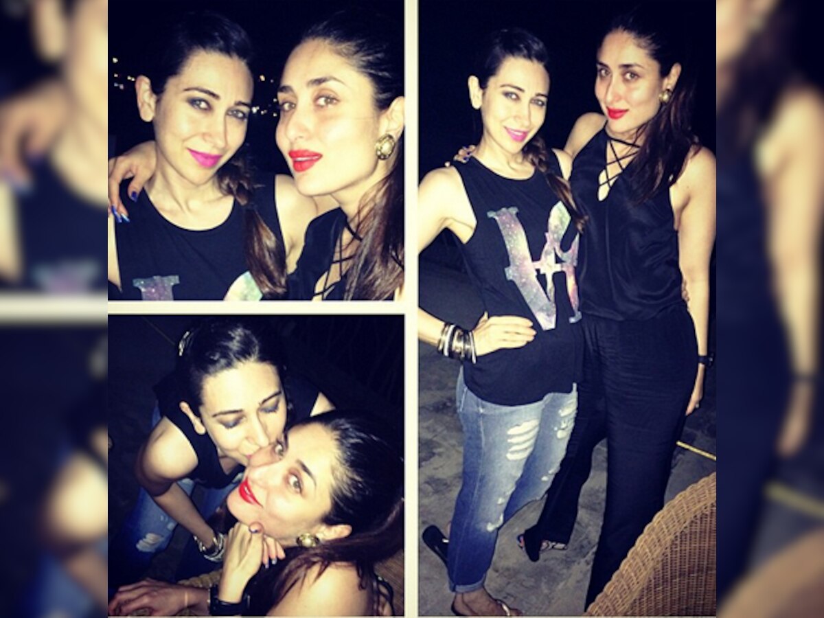 Kareena Kapoor celebrates birthday with Saif Ali Khan, Karisma Kapoor