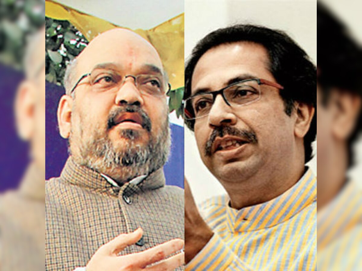 Shiv Sena-BJP seat sharing row: Amit Shah urges Uddhav Thackeray to keep alliance intact