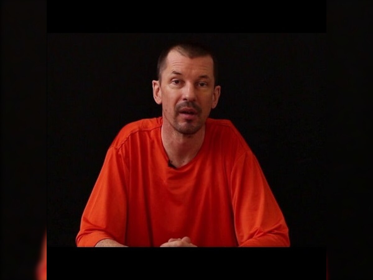 New Islamic State video shows UK hostage criticising US-led attacks