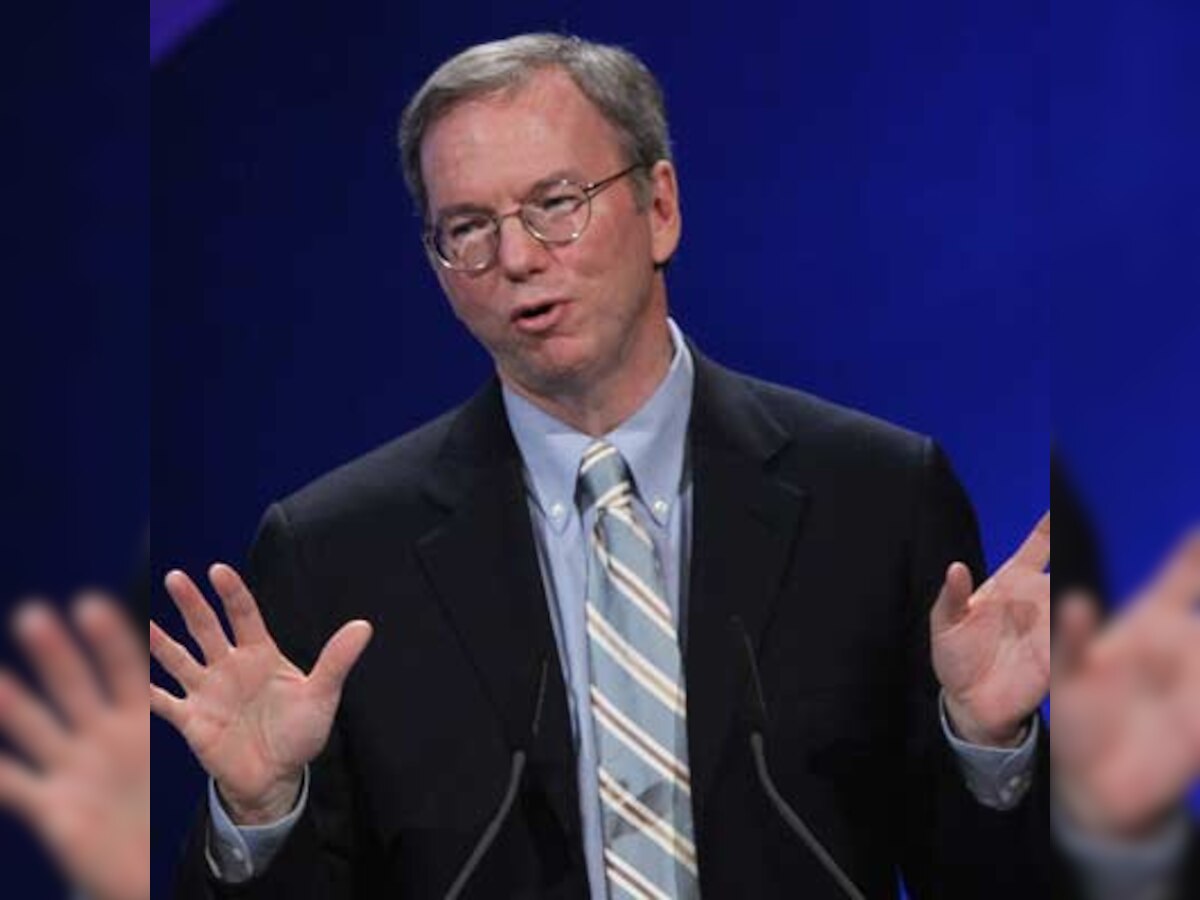 Google boss Eric Schmidt slams 'paranoid' Julian Assange over government ties accusations