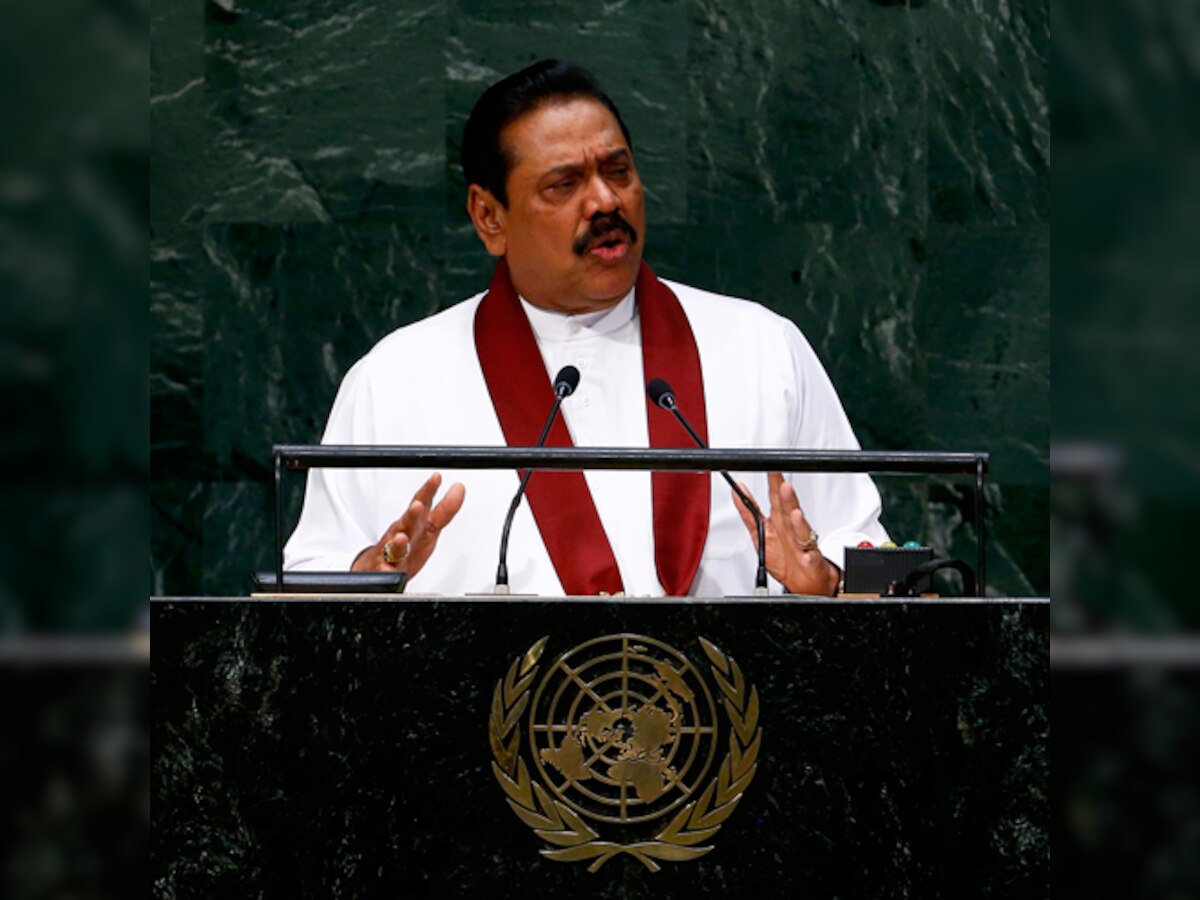 Sri Lankan civil war probe disproportionate, politically motivated: President Mahinda Rajapaksa in UN speech