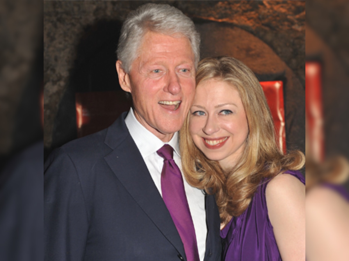 Did Bill Clinton accidentally reveal gender of expected grandchild?