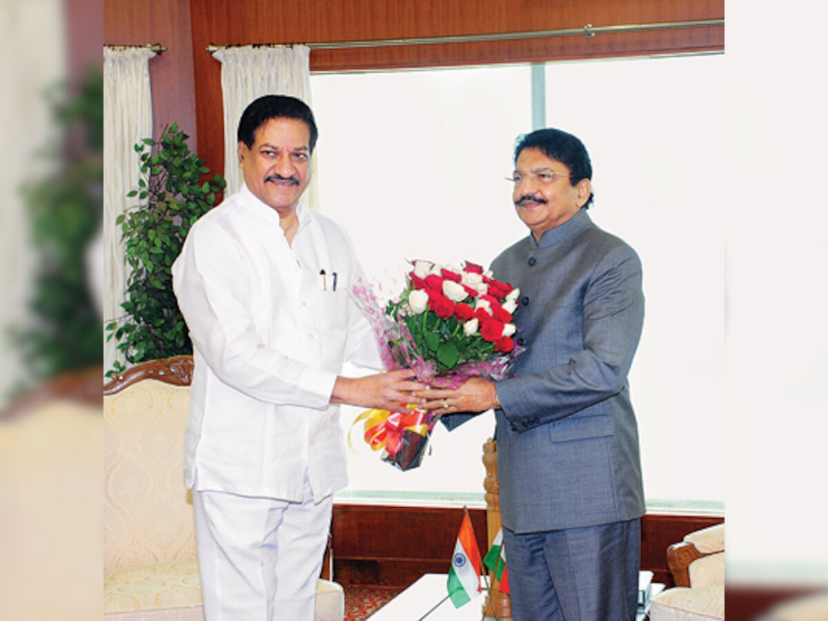 Chief Minister Prithviraj Chavan resigns
