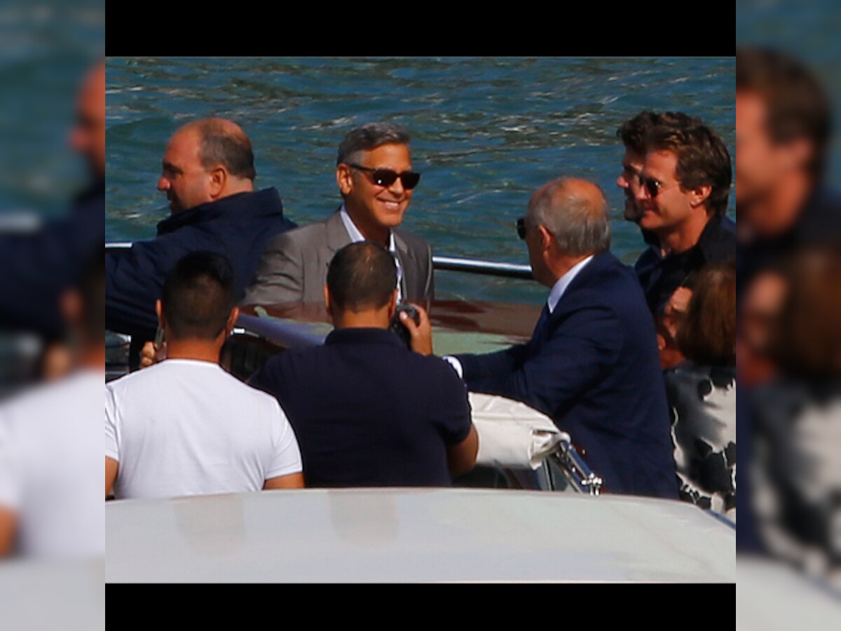 Stars gather in Venice for George Clooney-Amal Alamuddin wedding