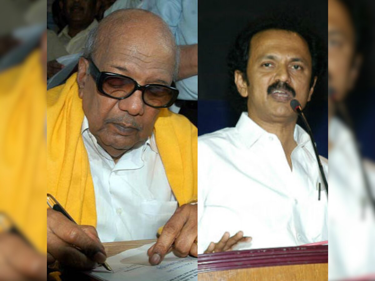 Karunanidhi,MK Stalin booked for clash between DMK-AIADMK workers