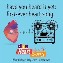 Celebrate World Heart Day with first ever crowdsourced music- the heart song