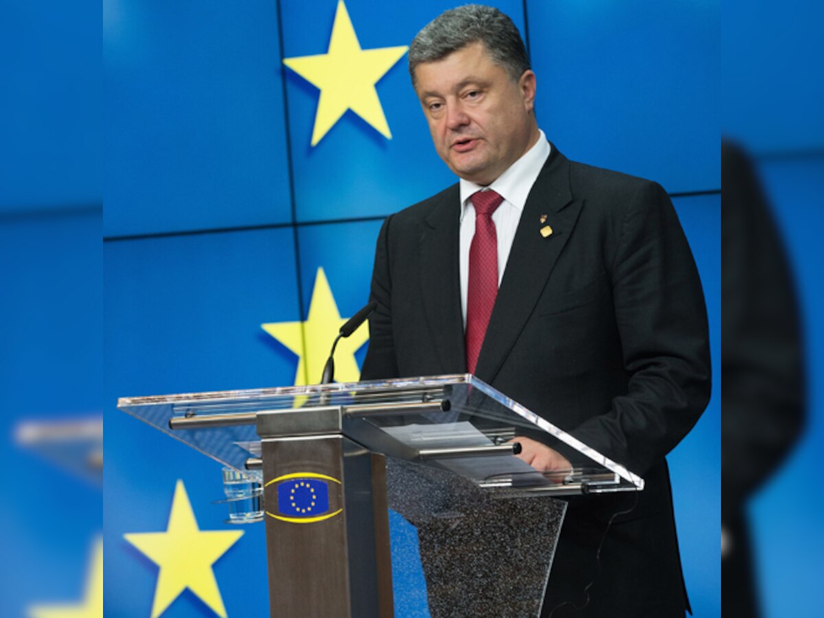 Ukraine President Petro Poroshenko clings to European goal despite Vladimir Putin's opposition