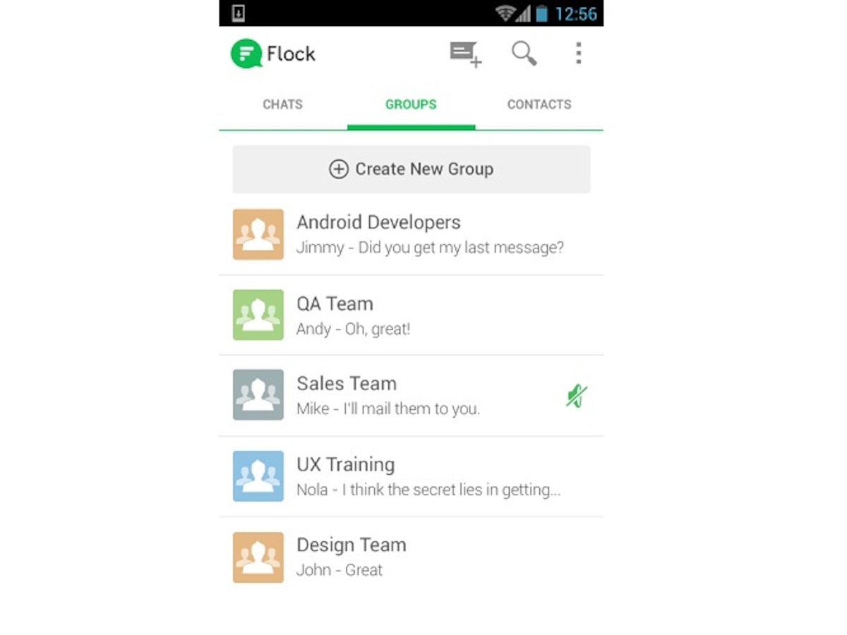 Flock: An app to make team communication easy and keep personal chats private