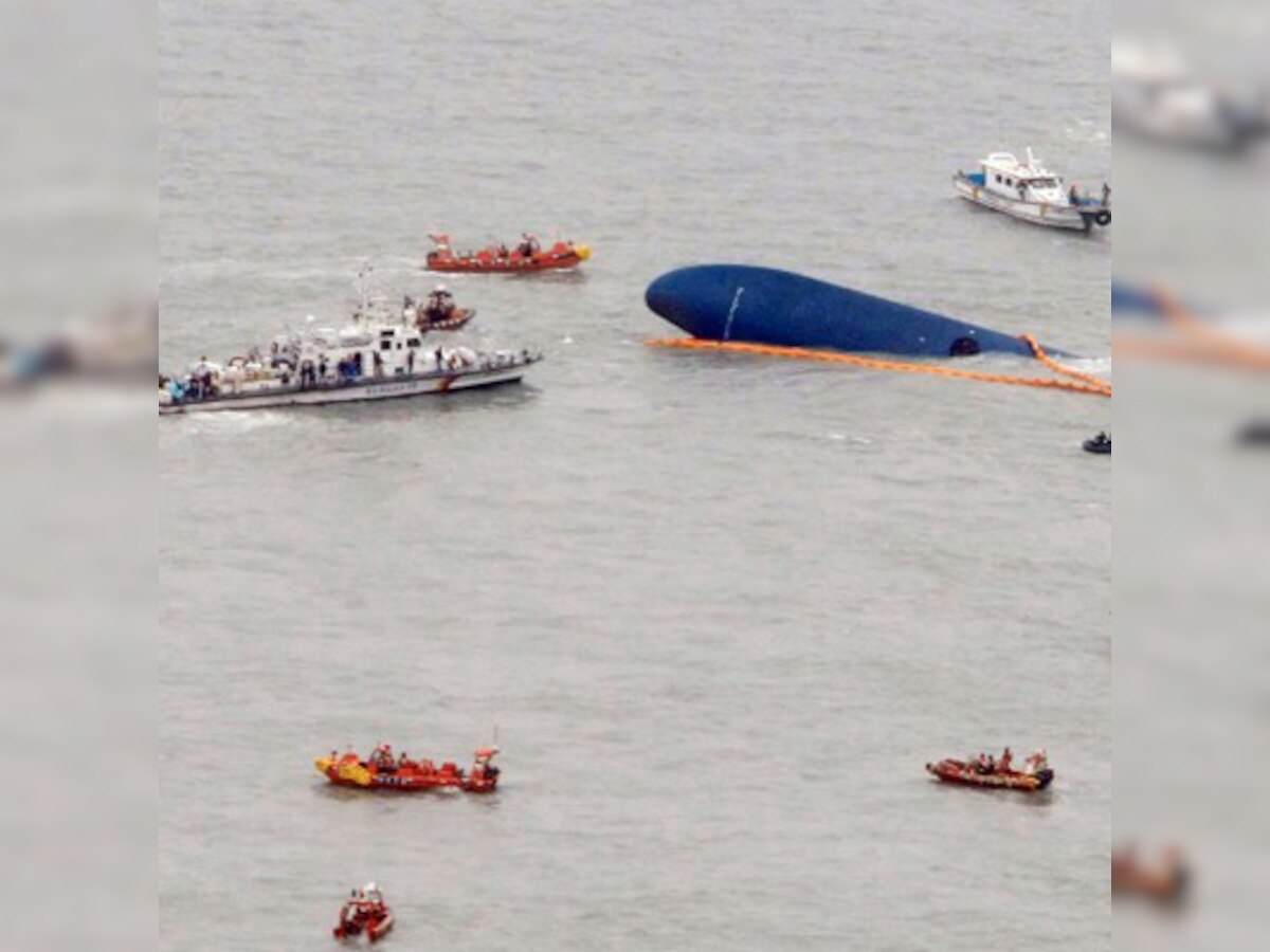 South Korea sightseeing ship runs aground, 110 rescued