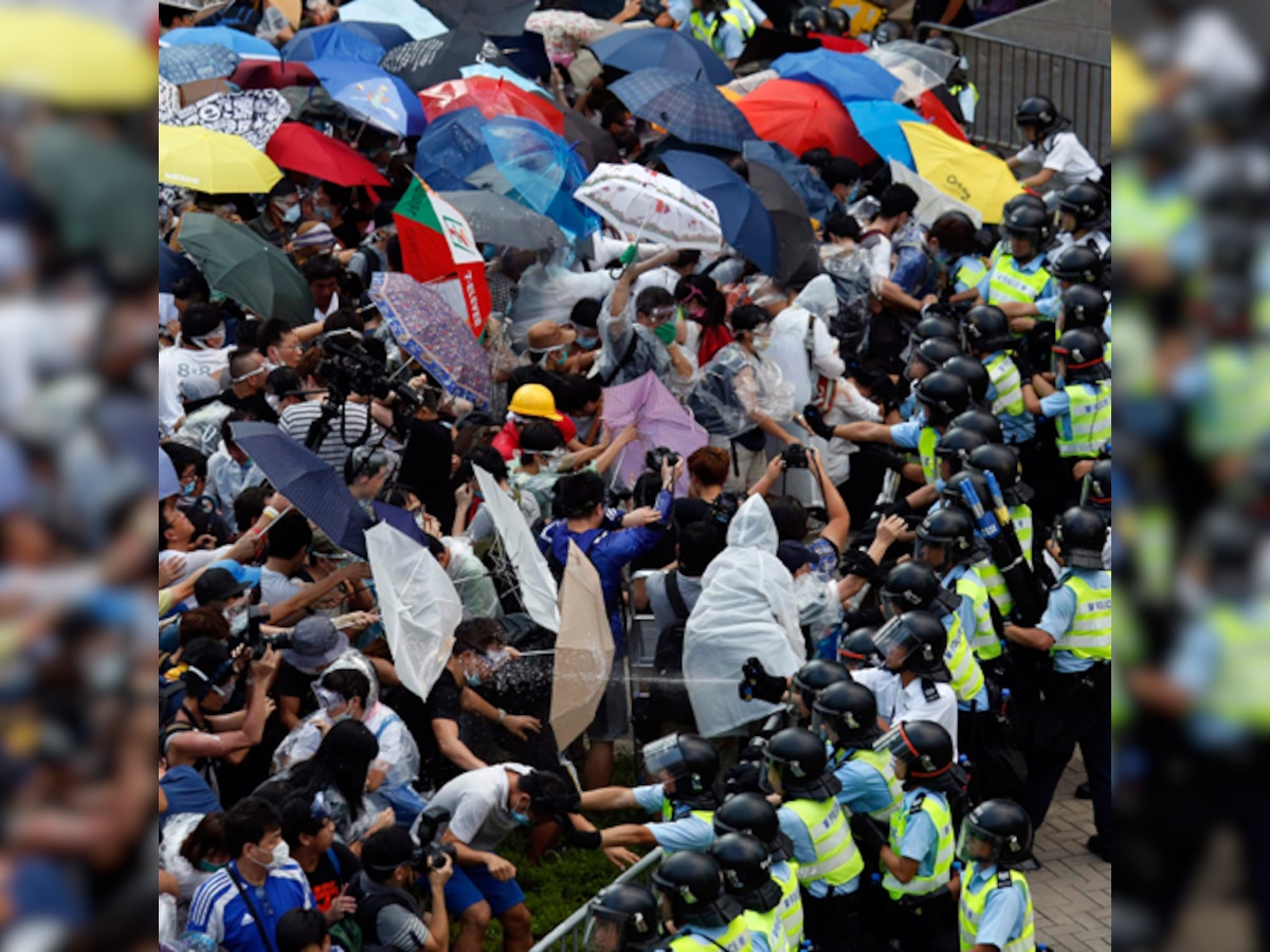 Hong Kong protests' 'Umbrella Revolution' tag escapes China's censors - so far