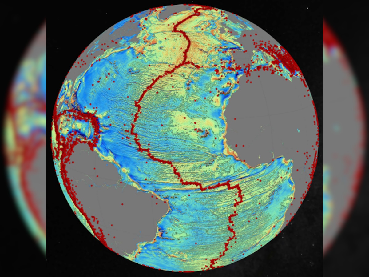 Global seafloor map reveals uncharted sea mountains, stunning details of Earth's oceans