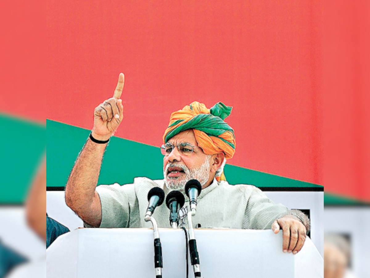 Narendra Modi calls for end to dynastic politics in Haryana campaign