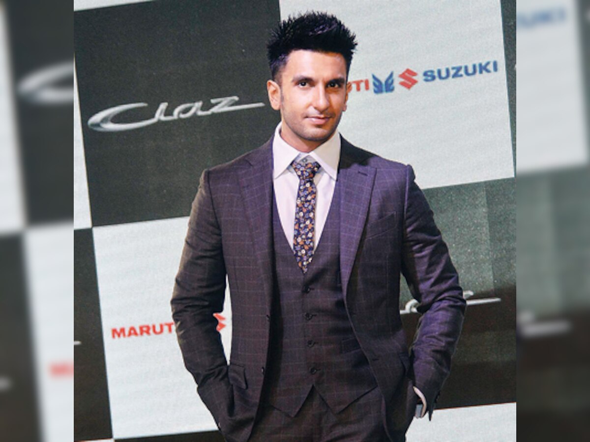 Ranveer Singh's spunky hairdo before he goes bald!