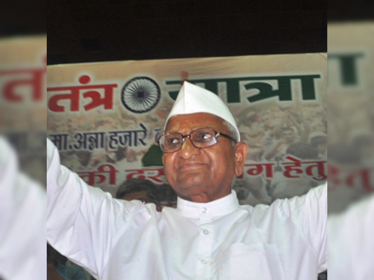 Anna Hazare writes to Narendra Modi, threatens stir over black money