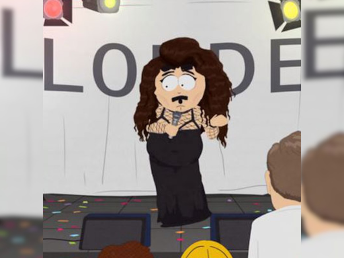 Singer-songwriter Lorde is actually a 45 year-old man, according to 'South Park'