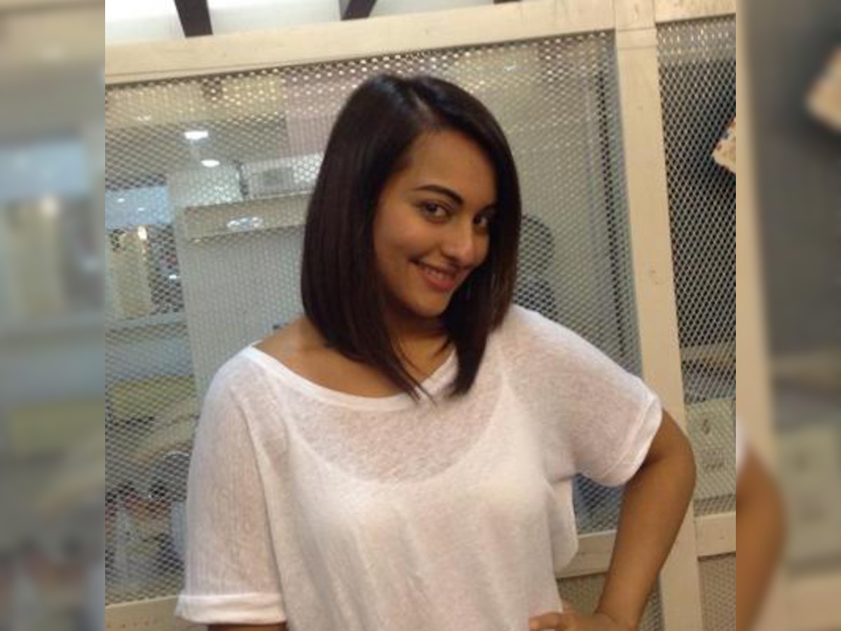 Sonakshi Sinha turns heads with her new bob cut